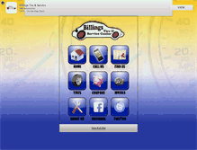 Tablet Screenshot of billingstire.net